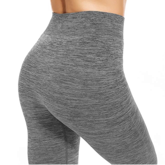 Ombre Grey Seamless Leggings - Picture 4 of 7
